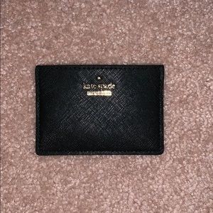KATE SPADE CARD HOLDER BLACK